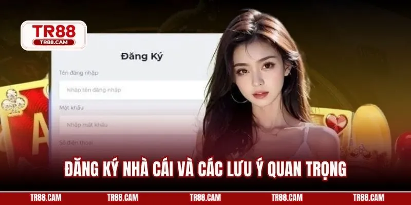 Đăng ký nhà cái và các lưu ý quan trọng